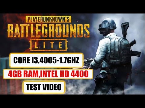 ( PUBG PC LITE ) PUBG LITE Gameplay Test ON Low End Pc |INTEL HD 4400:Core i3-1.7ghz, 4GB DDR3Ram