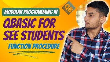 Mastering modular programming techniques for SEE students (FUNCTION PROCEDURE)