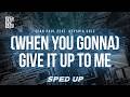 Sean Paul Feat Keyshia Cole When You Gonna Give It Up To Me Sped Up Lyrics Sean Paul Feat Keyshia Cole When You Gonna Give It Up To Me Sped Up Lyrics