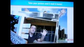 Maker Faire Detroit 2013 Kinect Green Screen and Tablet Email Kiosk Prototypes
