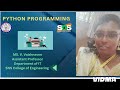 string formatting|V.Vaishnavee-AP/IT|SNS INSTITTUTIONS