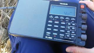 CHU Canada time signal 14670 kHz via loop