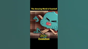 Evolution of The Amazing World of Gumball #shorts #evolution #gumball