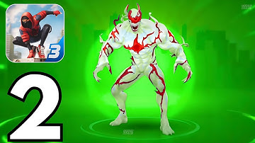 Spider Fighter 3 Gameplay Walkthrough #2 - Epic Battles (iOS, Android)