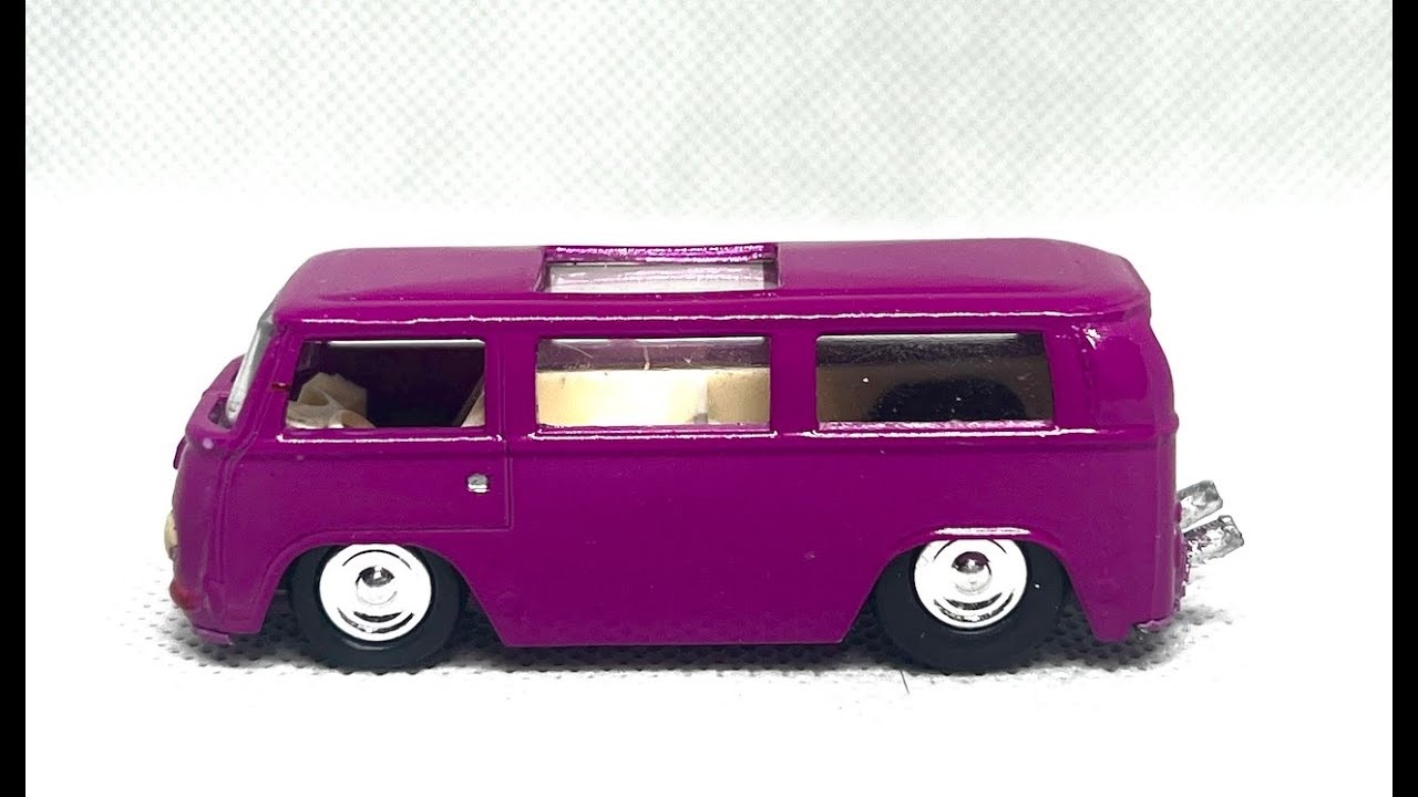 Hot Wheels VW Bus Custom Build Beach Bomb (Reproduction) Part 2 of