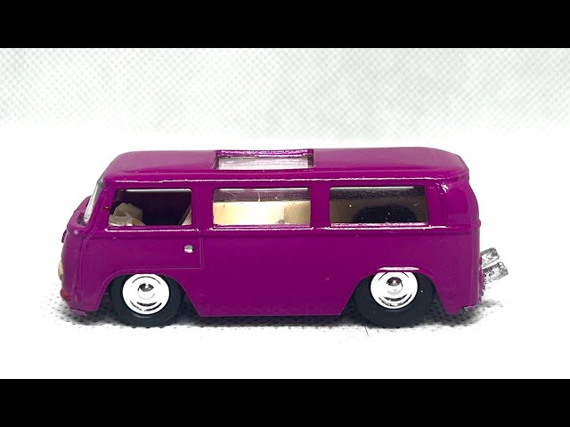 Hot Wheels VW Bus Custom Build Beach Bomb (Reproduction) Part 2 of