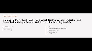 Enhancing Power Grid Resilience through Real-Time Fault Detection and Remediation Usi... | RTCL.TV