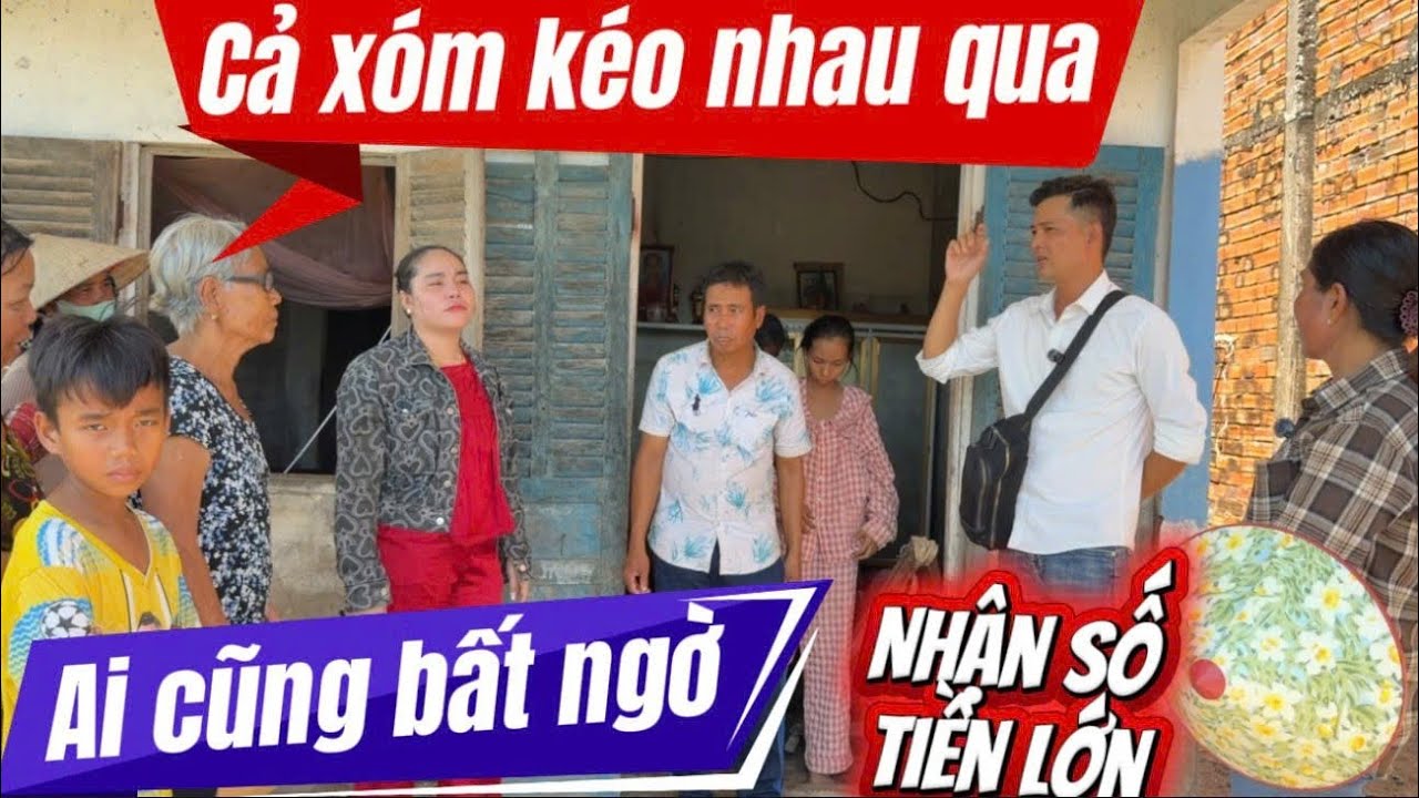 TRAO SỐ TIỀN gia đình người vợ ra đi mãi mãi 26 Tết 