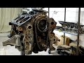 Chrysler Concorde 3.3 V6 engine disassembly. Good old Chrysler.