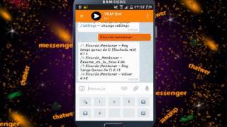 como descargar música en chatwer messenger screenshot 1