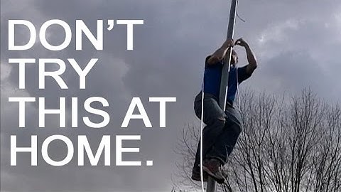 FlagDesk.com | FlagRunners show How To ReString a Flagpole Without a Lift Truck