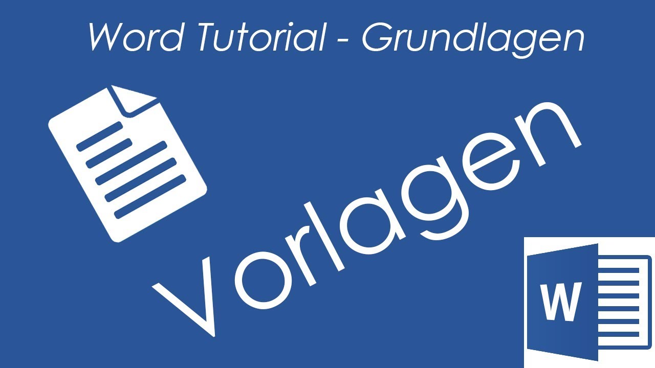 Tutorial Word 16 Vorlagen Erstellen Benutzten Youtube