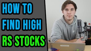 How To Find Stocks With High Relative Strength
