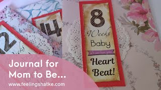 Journal for Mom to be | Pregnancy Gift Ideas | Best Gift for Pregnant Woman