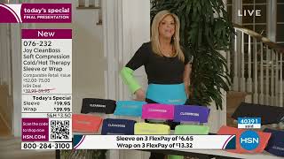 Joy CleanBoss Soft Compression Cold/Hot 360 Therapy Slee... screenshot 4