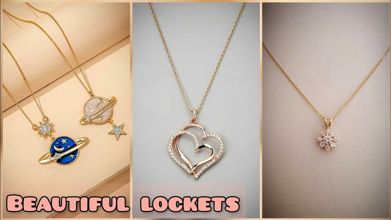 Beautiful Lockets For Girls Best Lockets Collection For Girls YouTube
