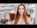 How to Make a Starbucks Mocha at home | NO SYRUPS