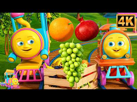 Color Song, Colorful Fruits, Colorful Fruits, Colorful Poem for Kids, Huffy Puffy Train Kids Songs