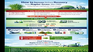 How to Increase Methane Recovery from Napier Grass (Bio-CNG)-Dr P. C. Patel