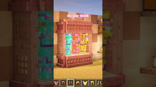 COOLEST Armor Display Design!#minecraft #minecraftbuilding #minecraftshorts #minecrafttutorial #tut
