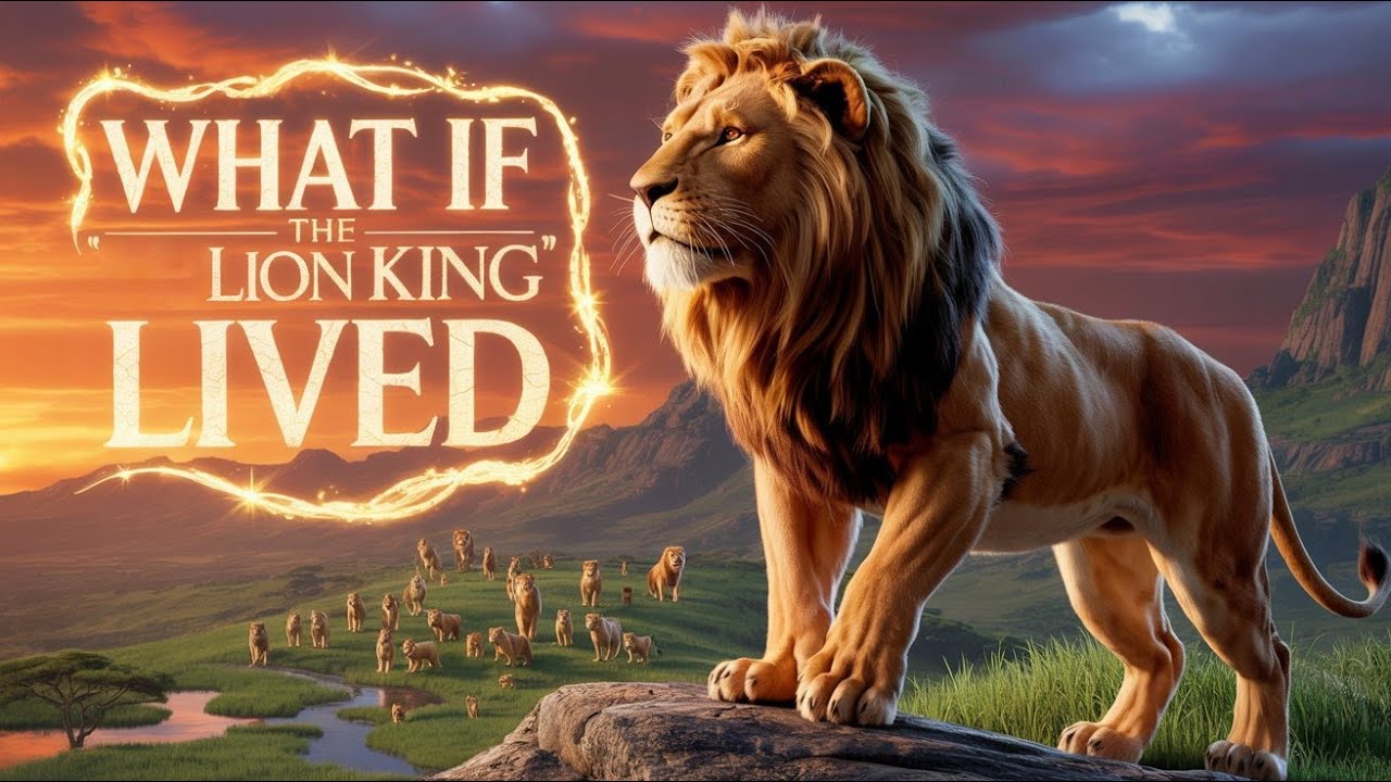 WHAT IF THE LION KING MUFASA LIVED: Pridelands History Changed - Cartoon Movie 
