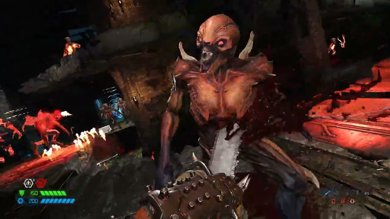 100 Archviles Slayer Gate | DOOM Eternal (Game Crashed)