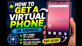 🌊 📱 Как создать виртуальный телефон на Android! (Простая настройка) | AquaTechFantasy screenshot 3