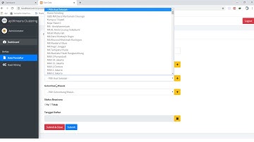 Implementasi Metode Kmeans Clustering pada data calon mahasiswa