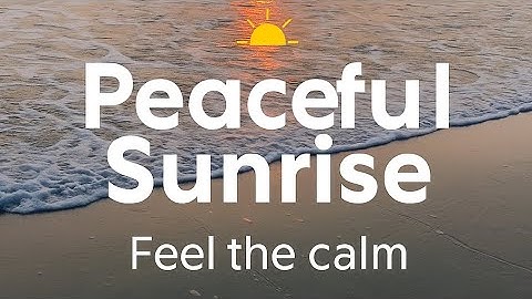 Mesmerizing Sunrise on the Beach 🌅 | Relaxing Nature Shorts 🌊✨ #nature 