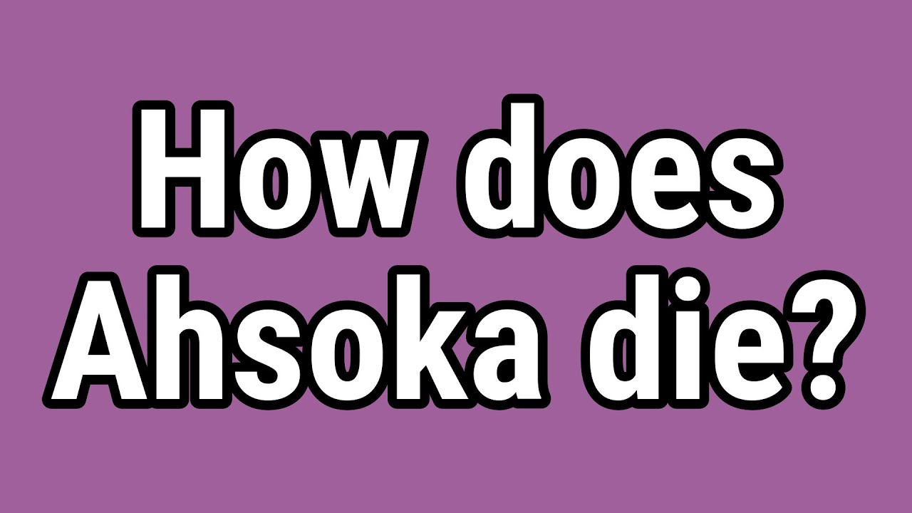 How does Ahsoka die? YouTube