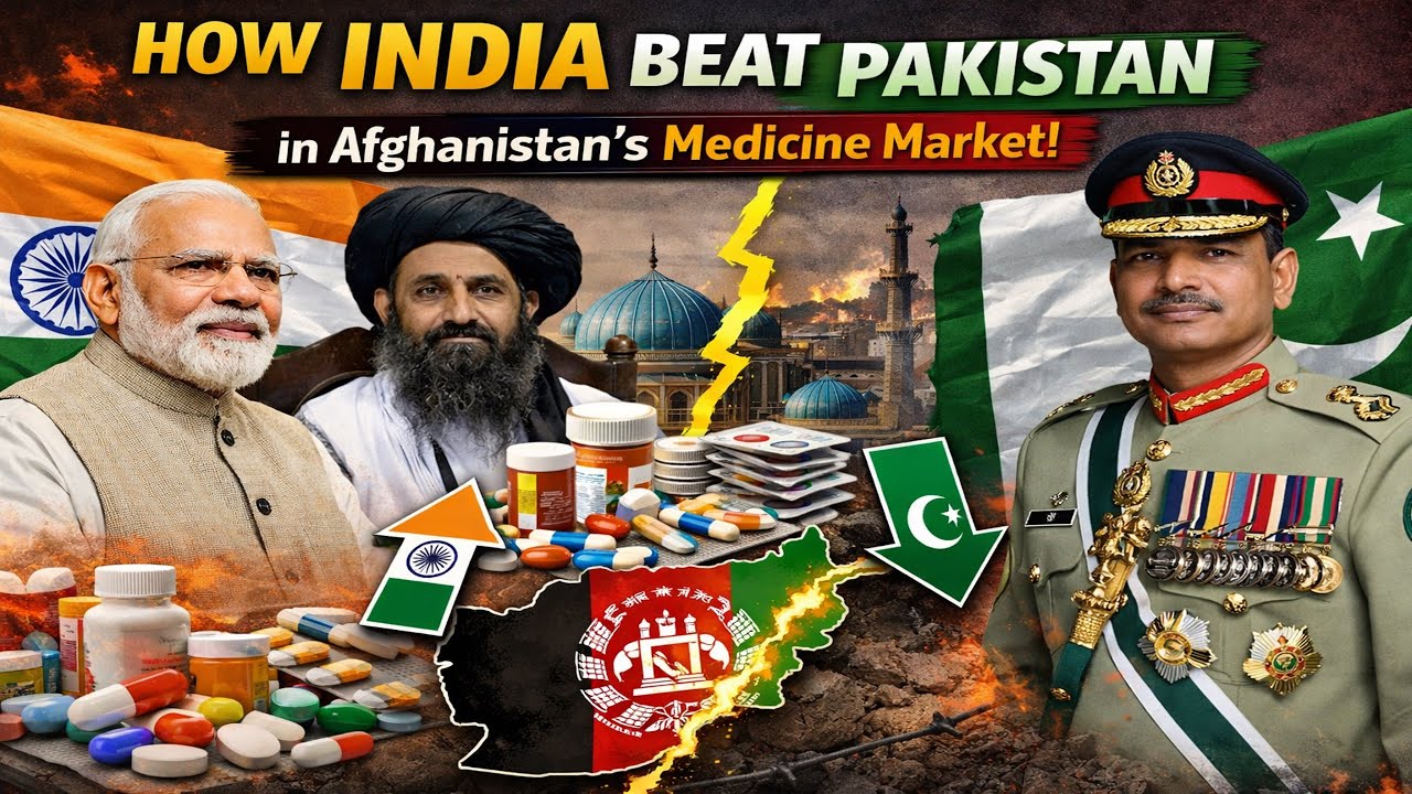 How India Dominated Afghanistan's Medicine Market Over Pakistan?