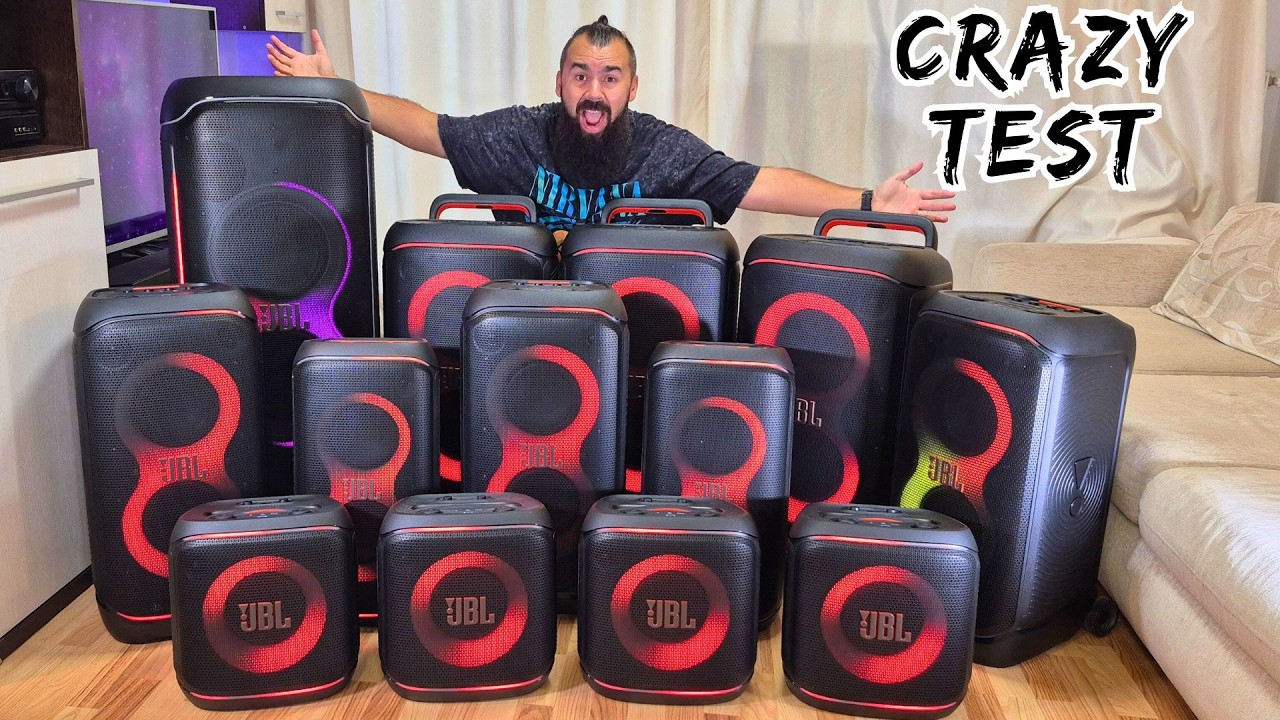 What Happens When You Play ALL Auracast JBL Speakers? (House SHAKES)