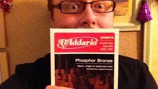 D'Addario Phosphor Bronze BASS STRINGS REVIEW - Nick Latham