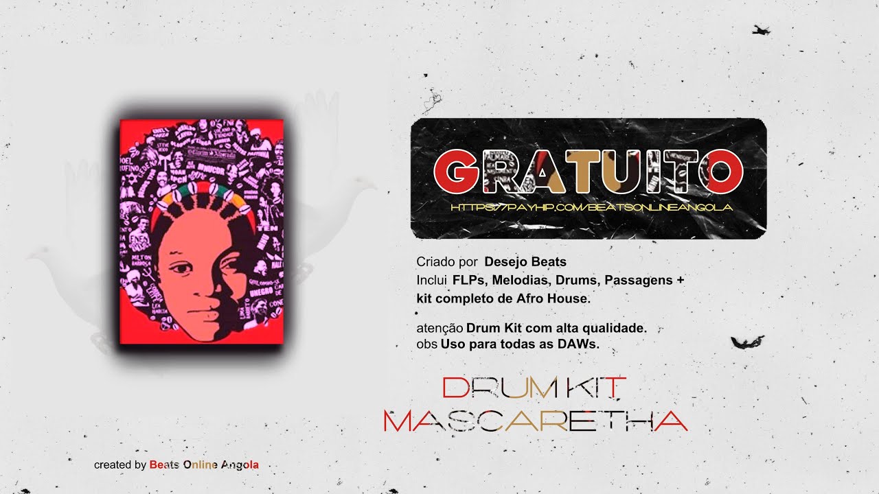 "Mascaretha" Drum Kit Afro House Packs (+207 One Shots