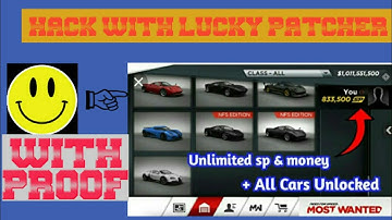 NFS MOST WANTED _ HACK WITH LUCK PATCHER VERY EASY TO HACK IN JUST 2 MIN BY DEADLY JOCKER GAMING