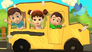 wheels bus dance version newborn baby songs nursery rhymes
