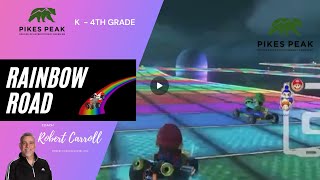 Rainbow Road PE game for grades K-4th