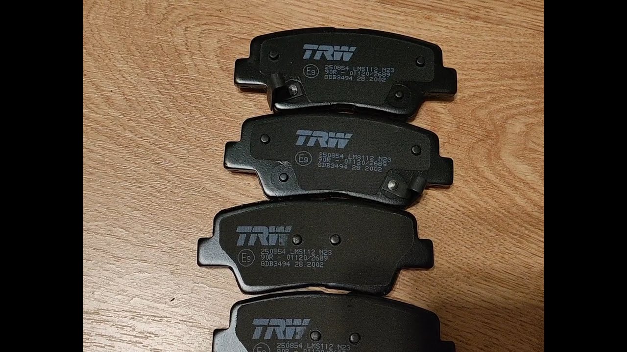 Тормозные колодки TRW! Оригинал или подделка? Часть 4. TRW GDB3494 ...