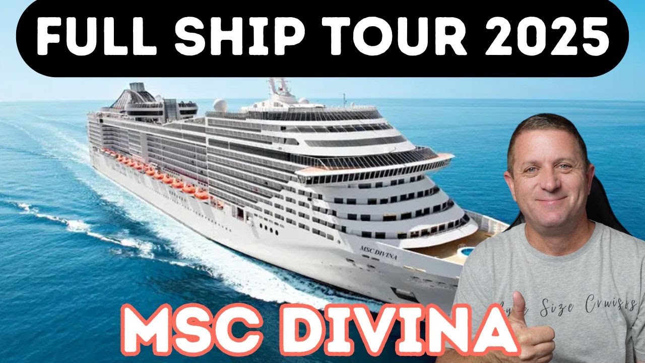 MSC Divina Full Ship Tour - 2025