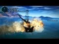 Just cause 2   oil rig nuked