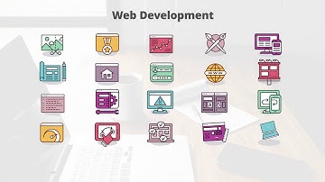 Web Development - Flat Animation Icons