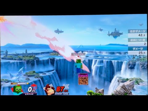 [スマブラSP]頭おかしい即死ルート2(スティーブ)
