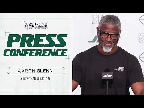 Aaron Glenn Press Conference (9/16) | Week 2 | New York Jets