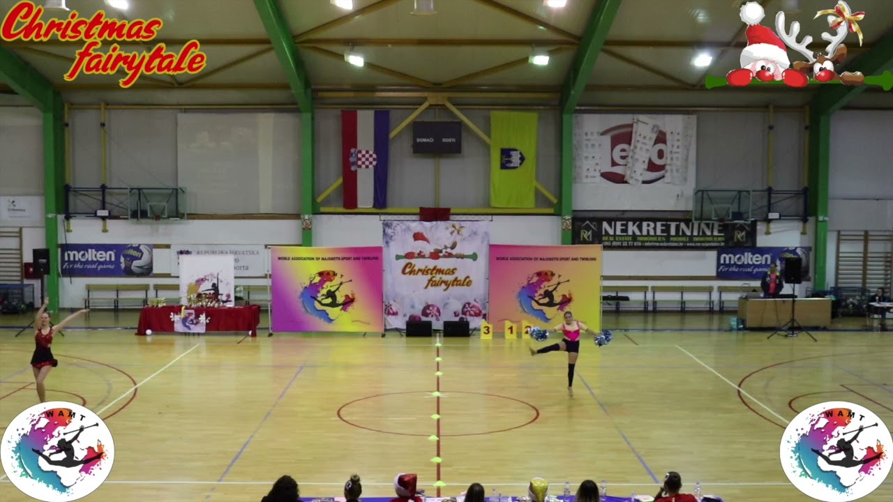 CHRISTMAS CHALLENGE (Open Baton Senior- Lana Žabčič) (Open Pom Pom Junior- Sara Peričić)