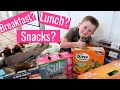 Snack Haul!! Monthly Grocery Shopping for Breakfast, Lunch and SNACKS!
