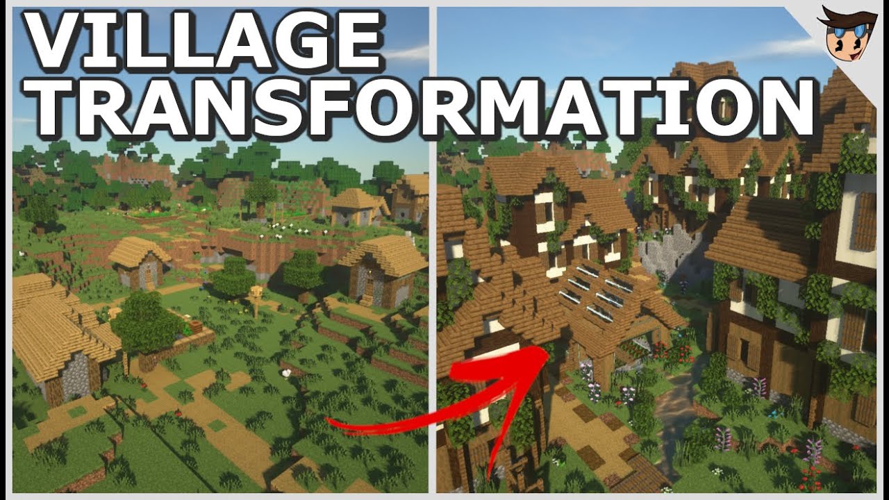 Plains Village Transformation Minecraft Map – MZCJW