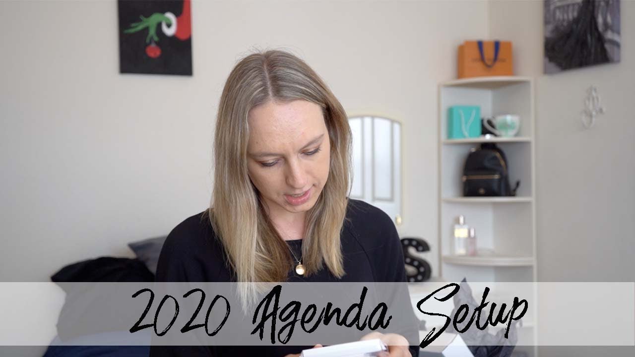 2020 Plan With Me | Louis Vuitton MM Agenda