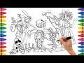Drawing The AMAZING DIGITAL CIRCUS. How to color all Characters from digital circus show | Ncs Music