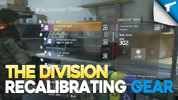 The Division | How to Re-roll Gear [Noob Tips]