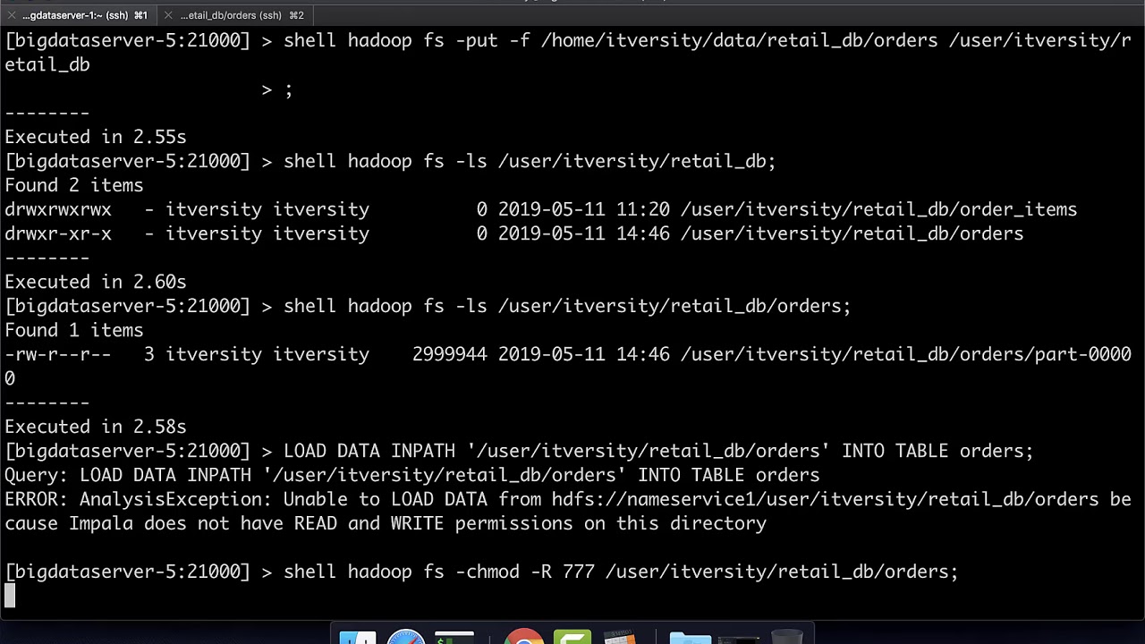 Loading and Inserting Data into Tables - YouTube